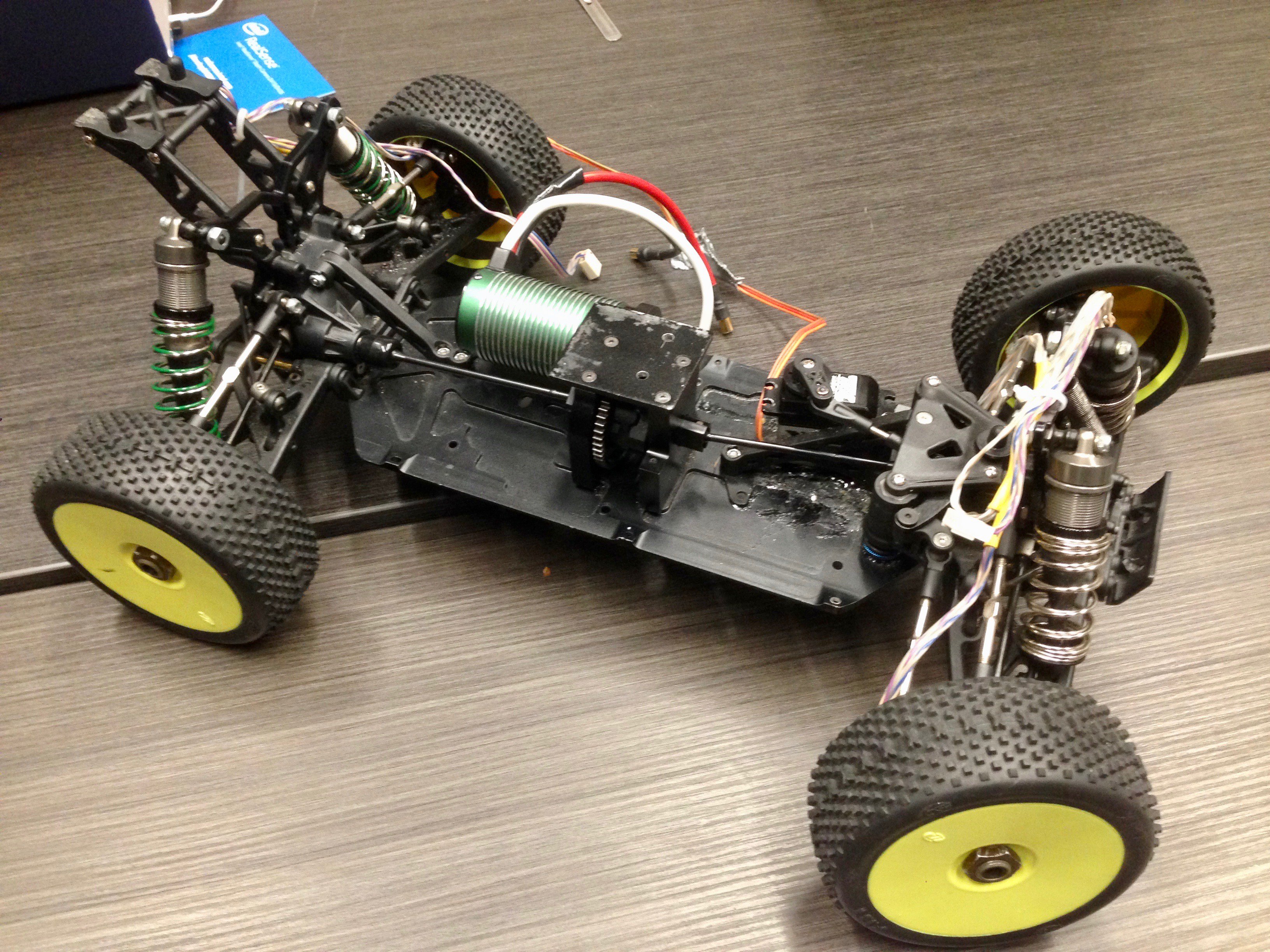 Project CAR autonomous racing platform chassis